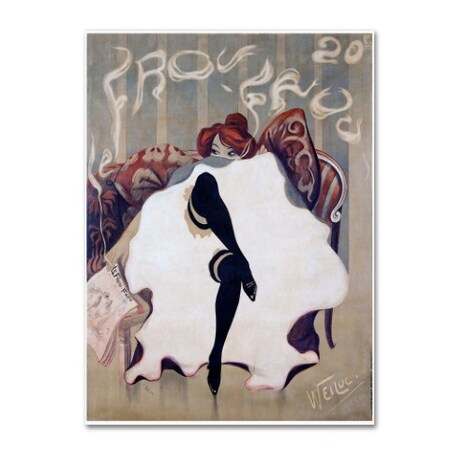 Trademark Fine Art Vintage Lavoie 'Mag 10' Canvas Art, 35x47 ALI19996-C3547GG